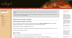 Desktop Screenshot of ndiyo.org